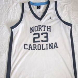 Jordan White Mesh North Carolina Jersey